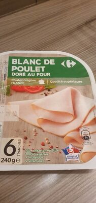 Blanc de poulet doré au four