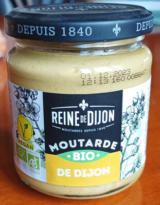 Moutarde de Dijon Bio