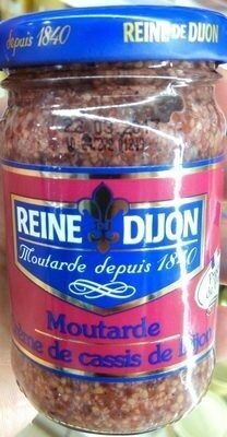 Moutarde crème de cassis de Dijon
