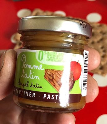 Pate a tartiner pomme tatin