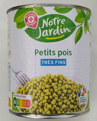 Petits pois à l'étuvée très fins