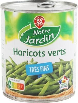 Haricots verts très fins