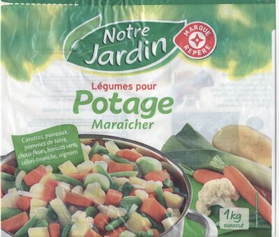 Légumes pour potage maraîcher