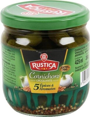 Cornichons 5 aromates extra fins
