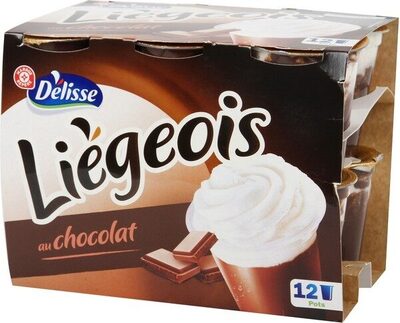Liégeois chocolat x 12