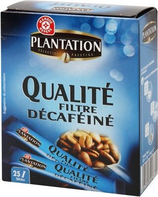 Café soluble lyophilisé décaféine sticks x25