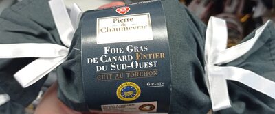 Foie gras de canard entier du Sud-Ouest au torchon