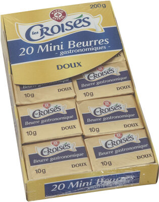 Mini-beurres gastronomiques doux