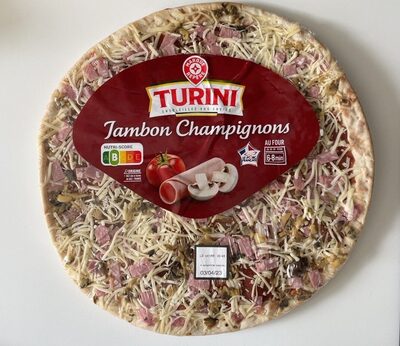 Pizza Jambon Champignons 450g Turini