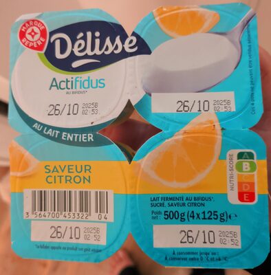 Actifidus Saveur Citron