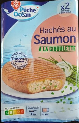 Hachés au saumon à la ciboulette