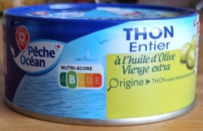 Thon entier Pêche océan Huile d'olive