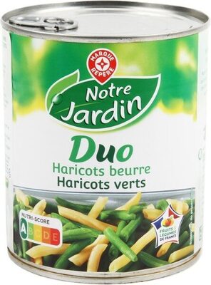 Duo haricots verts/beurre