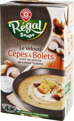 Velouté cèpes. Bolets
