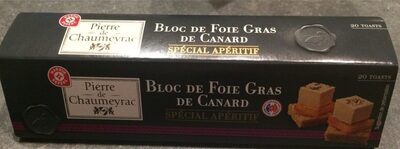 Bloc de foie gras spécial apéritif