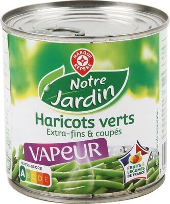 Haricots verts extra-fins vapeur