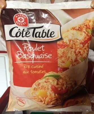 Poulet Basquaise Riz cuisiné aux tomates
