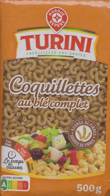 Coquillettes au blé complet