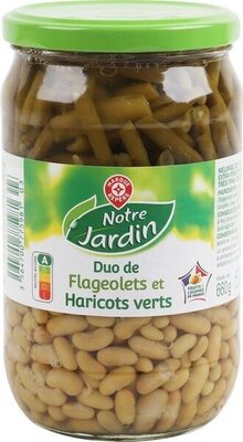 Duo de Flageolets et Haricots Verts