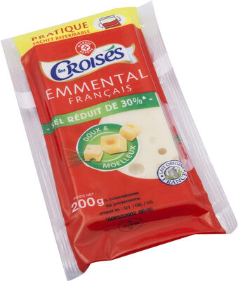 Emmental sel réduit de 30%