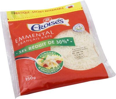 Emmental râpé sel réduit de 30%