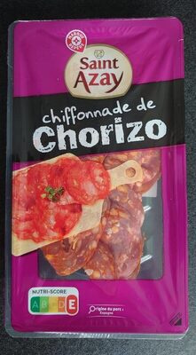 Chiffonnade de chorizo