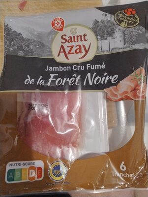 Jambon cru fumé de la Forêt Noire 6 tranches