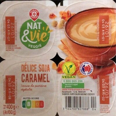 Spécitalité au soja Caramel