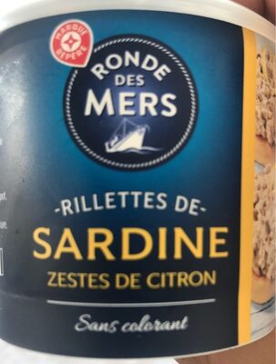 Rillettes de sardine zeste de citron