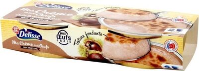 Crème aux oeufs aux marrons