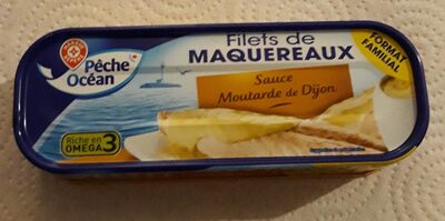 Filets de maquereaux sauce moutarde de Dijon