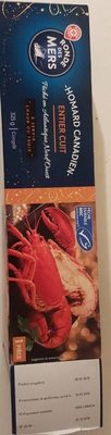 Homard canadien entier cuit