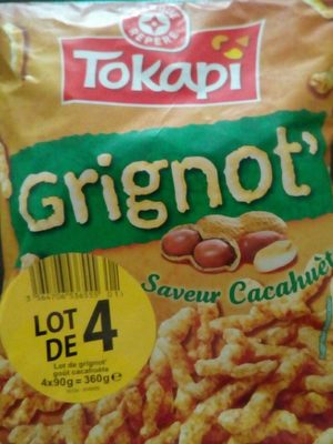 Grignot' saveur cacahuète