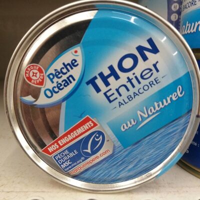 Thon entier au naturel