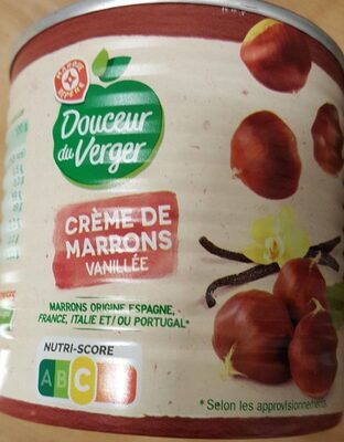 Crème de marrons vanillée