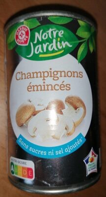 Champignons émincés