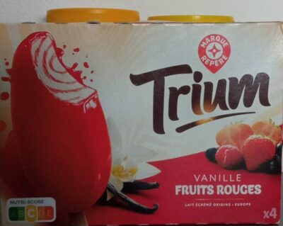 Trium vanille fruits rouges