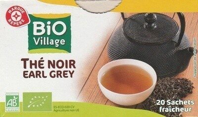 Thé noir Earl Grey