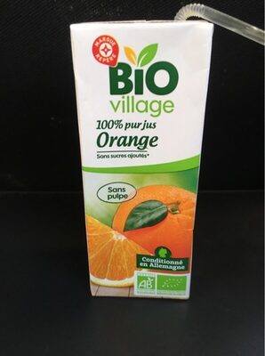100% Pur Jus d'orange