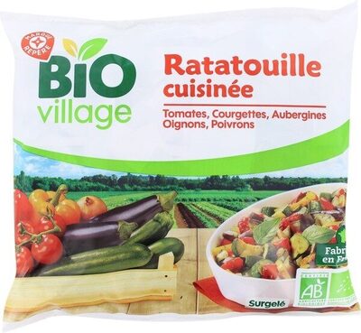 Ratatouille cuisinées bio