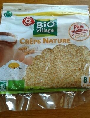 Crêpes Nature au lait frais entier x8