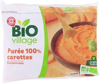 Purée 100% carottes