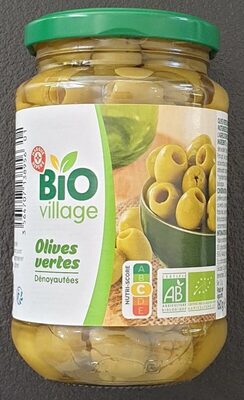 Olives vertes dénoyautées