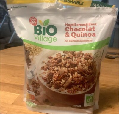 Muesli croustillant Chocolat & Quinoa