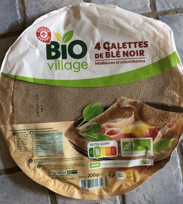 4 galettes de blé noir