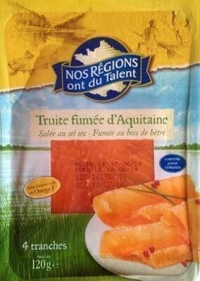 Truite fumée d'Aquitaine