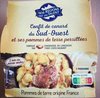 Confit de canard du sud ouest