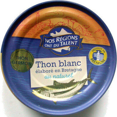 Thon Blanc au Naturel Élaboré en Bretagne