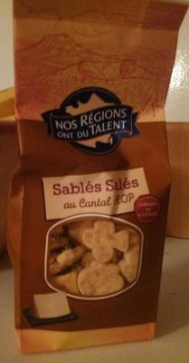 Sablés salés au Cantal AOP