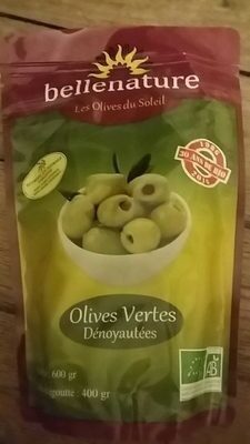 Olives vertes dénoyautées